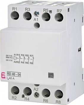 Контактор модульний RD 40-04 230V AC/DC (40A, 4NC) 2464024 фото