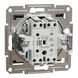 Кнопковий вимикач самозажимний, антрацит, Asfora Schneider Electric EPH0700171 фото 2