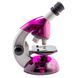 Мікроскоп SIGETA MIXI 40x-640x PURPLE (з адаптером для смартфона) з набором слайдів і аксесуарів 65914 фото 3