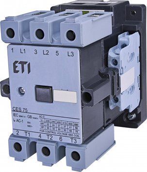 Контактор силовий CES 75.22 (37 kW) 230V AC 4646563 фото