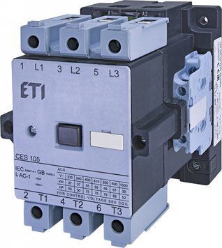 Контактор силовий CES 105.22 (55 kW) 230V AC 4646566 фото
