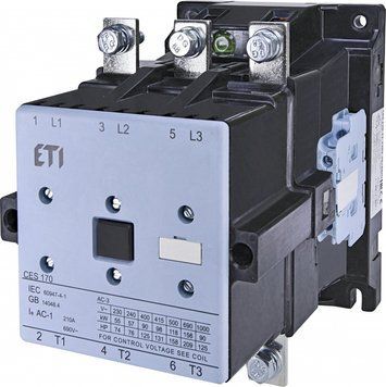Контактор силовий CES 170.22 (90 kW) 230V AC 4646569 фото