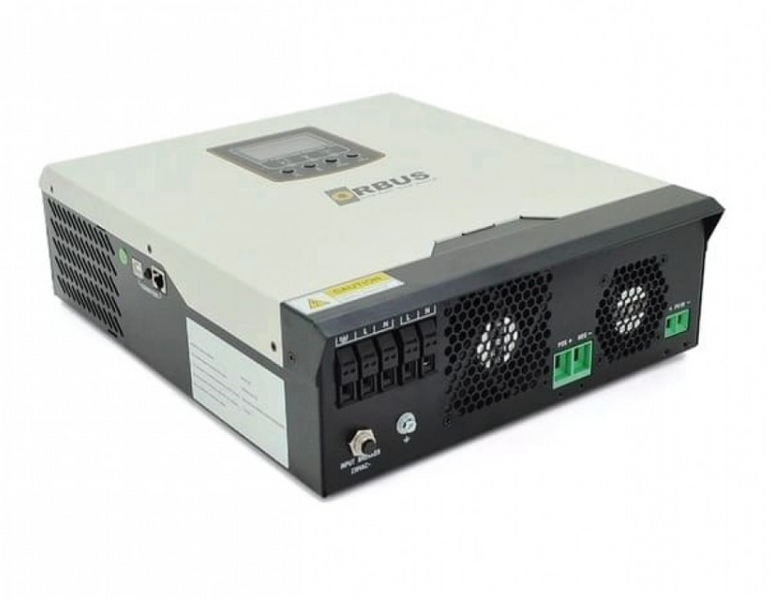 Гібридний інвертор ORBUS ORB-1.6KW, 2000VA/1600W, 12V. струм заряду 20-60А ORB-1.6KW фото