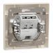 Вивід кабелю, крем Asfora Schneider Electric EPH5500123 фото 2