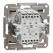 Перемикач двоклавішний самозажимний, бронза, Asfora Schneider Electric EPH0600169 фото 2