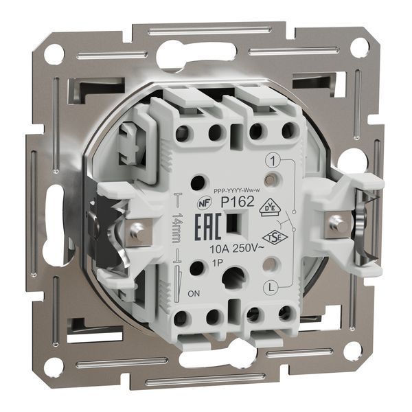Кнопковий вимикач самозажимний, бронза, Asfora Schneider Electric EPH0700169 фото