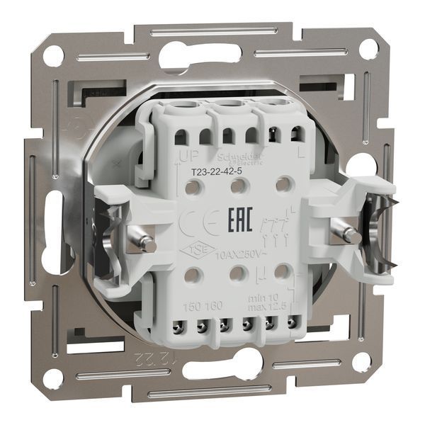Вимикач трьохклавішний, бронза, Asfora Schneider Electric EPH2100169 фото