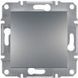 Кнопковий вимикач самозажимний, сталь, Asfora Schneider Electric EPH0700162 фото 1