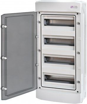 Пластиковий щит ECH 48G (48мод.зовн.встан.IP65) ETI 1100304 фото