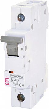 Автоматичний вимикач ETIMAT 6 1p B 40А (6kA) 2111520 фото