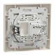 Розетка комп'ютерна, RJ45, кат.5е, UTP, крем Asfora Schneider Electric EPH4300123 фото 2
