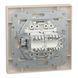 Розетка комп'ютерна, RJ45, кат.5е, UTP, подвійна, крем Asfora Schneider Electric EPH4400123 фото 2