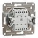 Вимикач трьохклавішний, крем, Asfora Schneider Electric EPH2100123 фото 2