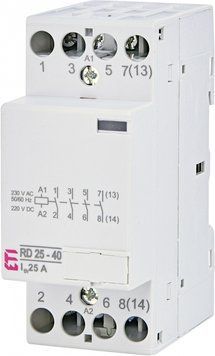 Контактор модульний RD 25-40 230V AC/DC (25A, 4NO) 2464010 фото