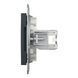 Розетка комп'ютерна, RJ45, кат.5е, UTP, антрацит Asfora Schneider Electric EPH4300171 фото 3