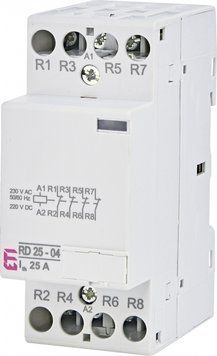 Контактор модульний RD 25-04 230V AC/DC (25A, 4NC) 2464016 фото
