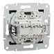 Розетка комп'ютерна, RJ45, кат.5е, UTP, подвійна, антрацит Asfora Schneider Electric EPH4400171 фото 2