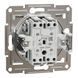 Вимикач двохклавішний білий без рамки Asfora Schneider Electric EPH0370121 фото 2
