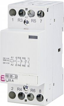 Контактор модульний RD 25-22 230V AC/DC (25A, 2NO+2NC) 2464014 фото