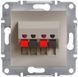 Аудіорозетка, бронза Asfora Schneider Electric EPH5700169 фото 1