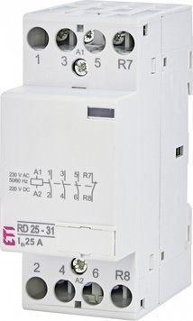 Контактор модульний RD 25-31 230V AC/DC (25A, 3NO+1NC) 2464012 фото