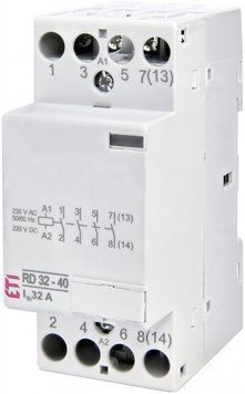 Контактор модульний RD 32-40 230V AC/DC (32A, 4NO) 2464078 фото