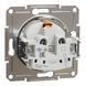 Розетка з заземленням, біла, без рамки Asfora Schneider Electric EPH2970121 фото 2