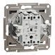 Вимикач двохклавішний самозажимний, антрацит, Asfora Schneider Electric EPH0300171 фото 2