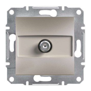Розетка SAT кінцева, бронза Asfora Schneider Electric EPH3700169 фото