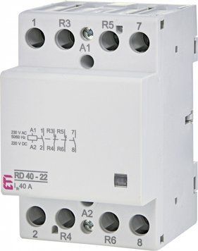 Контактор модульний RD 40-22 230V AC/DC (40A, 2NO+2NC) 2464022 фото