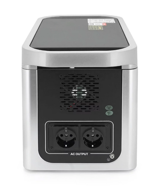 Зарядна станція Must EM181-EM1024S 1000W LiFePO4 LCD, 12VDC, PV 25A MPPT, 230V 5%, 6000 cycle 80% DOD, 25&deg;C, 4xUSB, PD18W+2x60W, 2xAC 38852 фото