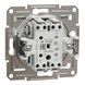 Кнопковий вимикач білий, без рамки, Asfora Schneider Electric EPH0770121 фото 2